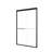 44"-48"W*72" H Semi-Frameless Double Sliding Shower Door, Bypass Shower Door, 1/4" (6Mm) Thick SGCC Tempered Glass Door-121998767