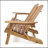 Durable Acacia Wood Adirondack Loveseat For Outdoor Comfort And Stylish Patio Seating, Perfect For Backyards And Gardens.-1885676470