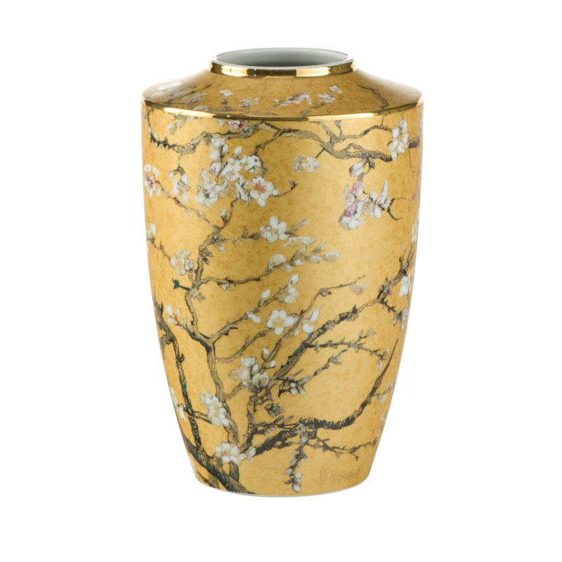 Artis Orbis Porcelain Table Vase, 24cm H x 16cm W x 16cm D