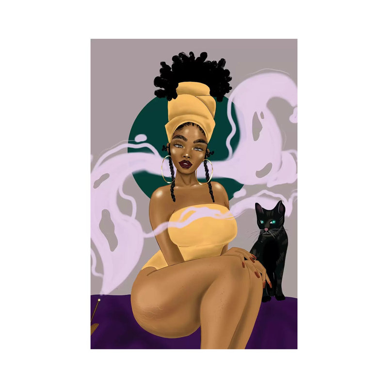 The Incense Return - Print on Canvas, Wrapped Canvas, 66.04 cm H x 45.72 cm W x 1.91 cm D