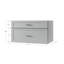 Meuble-lavabo mural simple flottant 36 po Disar-126347257