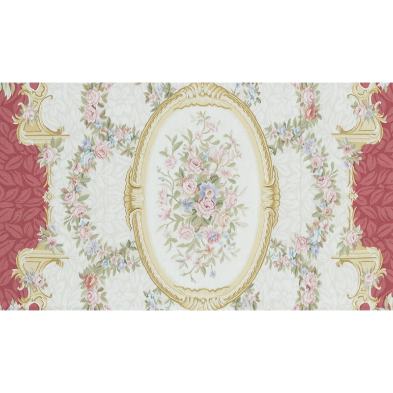 Aubusson Renaissance Wool Oriental Area Rug