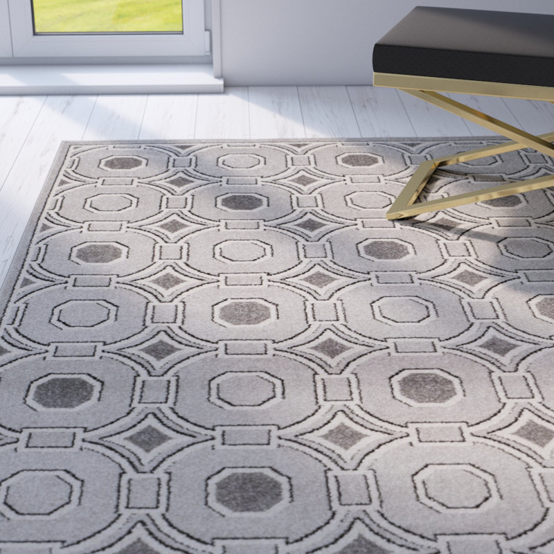 Thornbury Performance Geometric Rug, Rectangle 5' x 7'