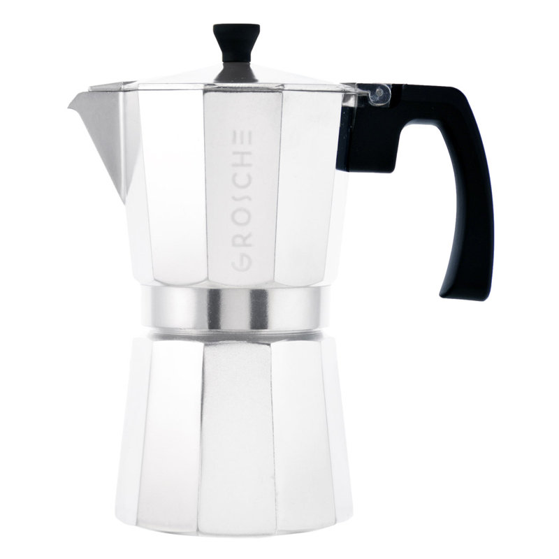 Machine à espresso Grosche Milano, 6 doses, Argent