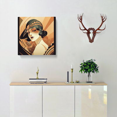 Woman Retro - No Frame Print