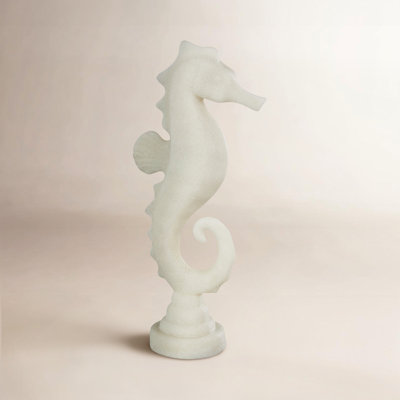 Polystone Seahorse Sculpture