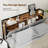 Jarl Upholstered Bed with Headboard Hidden Cabinet-91377738
