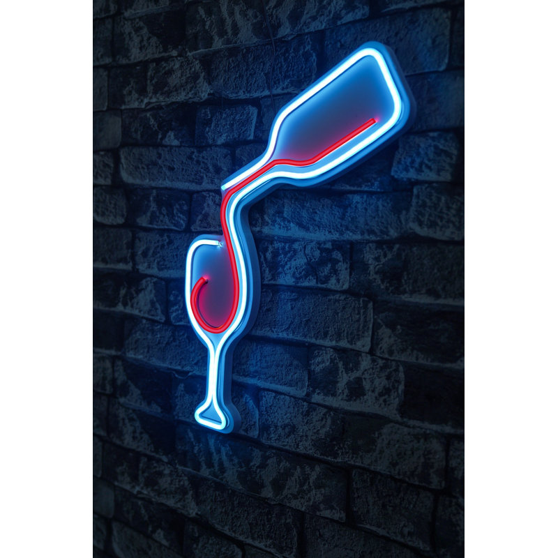 Ruban néon flexible à DEL, étanche IP67, 12 V DC, 12 W, 400 lumens, 6000 K - 147,6 x 17,7 x 1,2 pouces | Bleu et rouge | Parfait pour la décoration intérieure, les fêtes et les événements extérieurs | Facile à installer et écoénergétique