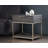 Sandisfield 1 - Drawer Metal Nightstand - Grey-2081057504