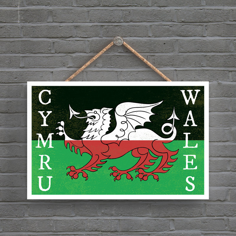 Kopf Cities & Countries Wall Decor, Green/Black/Red
