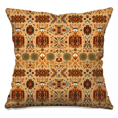 Southwestern Pattern Tapestry Double Sided Throw Pillows