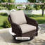 Chaise berçante pivotante pour 2 personnes-412624938