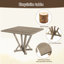 Table de comptoir Modern