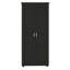 Armoire de rangement avec deux portes - tablettes réglables