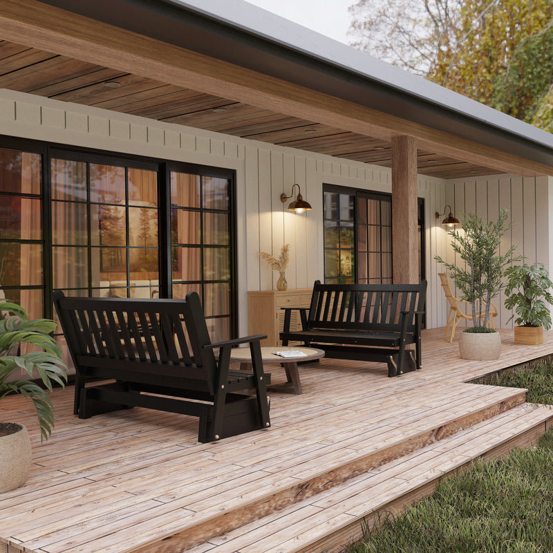 Farmhouse Porch Glider Discover Timeless Elegance With The Vintage