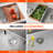 Blenzia 32 Inch Undermount Workstation Double Bowl Kitchen Sink 16 Gauge Stainless Steel 50/50 Deep Sinks with Accessories 32" x 18" x 10"