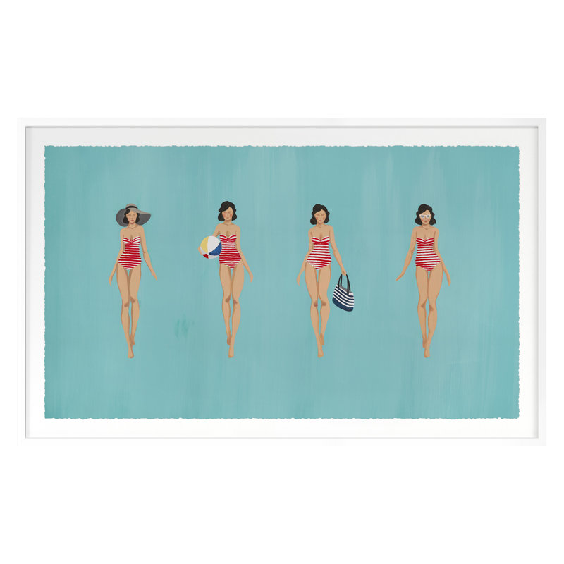 Beach Essentials Print by Altamura, Stefano, 31" H x 50" W