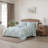 Tommy Bahama Laguna Beach Blue Cotton Reversible Quilt Set-30294530