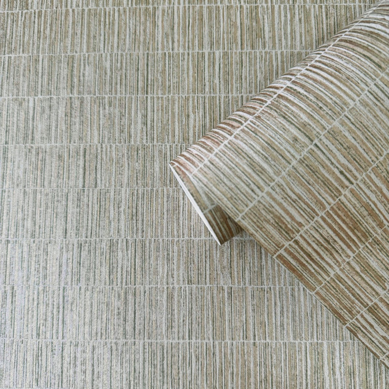 Zen 1000cm x 53cm Wallpaper Roll, Green