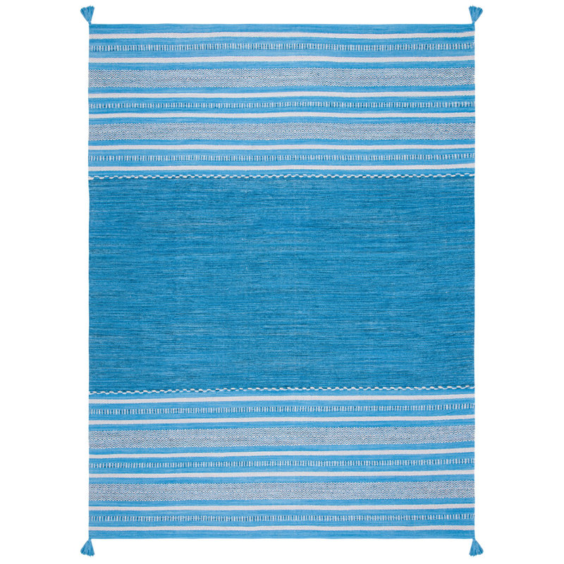 Aitken Hand Woven Cotton Rug, Rectangle 8' x 10'