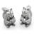 Arthur Court Designs Forest Squirrel 2 Piece Salt and Pepper Set