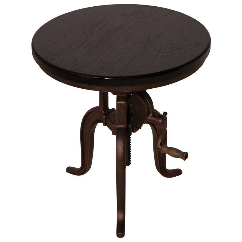 Juniah Solid Wood Top End Table