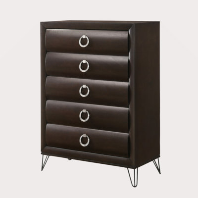 Commode finition merlot foncé