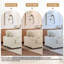 Canapé modulaire rembourré 3 pièces en flanelle de fourrure de lapin blanche avec accoudoirs et coussins décoratifs 3 pièces-1467457580