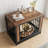 Darrelle Steel Furniture Style Crate-1159797064