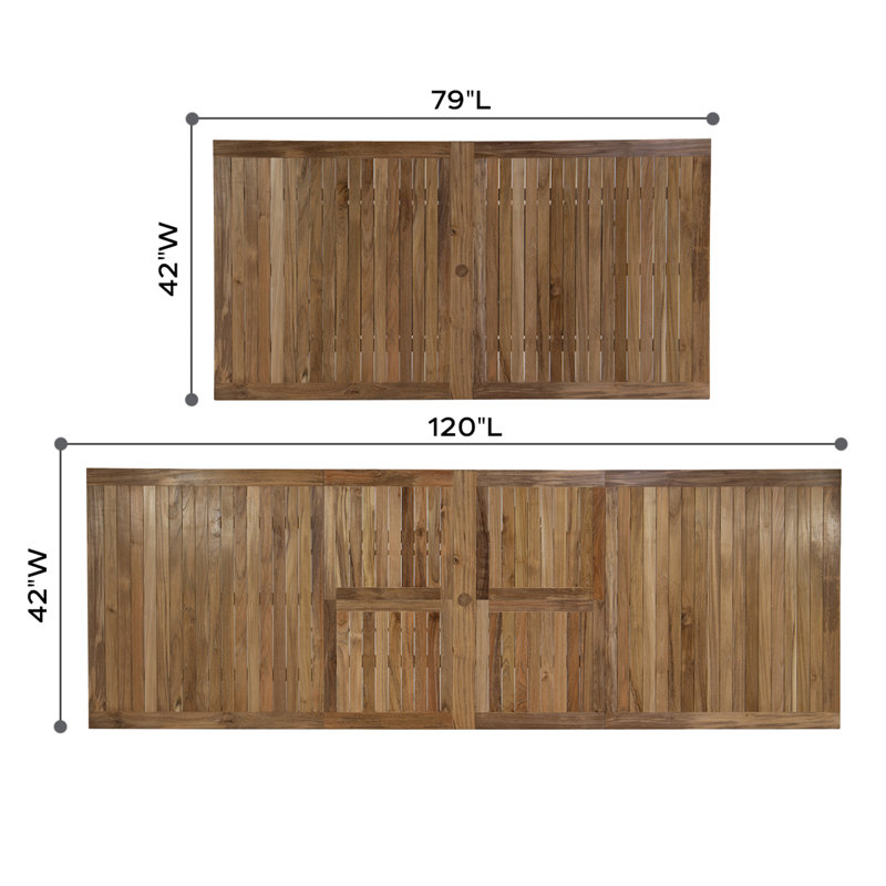 Tribeca Outdoor Teak Dining Table
