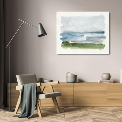 ArtDirect Barnes, Victoria Gallery Wrapped Canvas Art Titled: Coastline Splash II