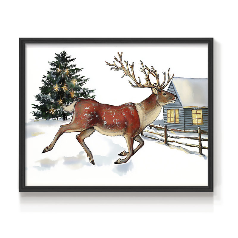 Art de Noël - Dccxxxxxxxxxxxxxxxx, H 11 po x l 14 po, Noir