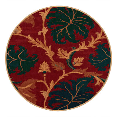 Machine Washable French Brown Area Rug