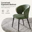 Chaise de salle à manger ergonomique moderne avec pieds en métal Angel-1141754286