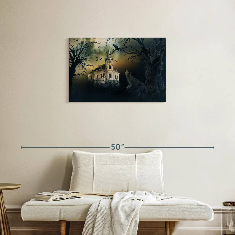 Hitzel Castle, 20" H x 30" W