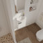 Meuble-lavabo mural avec lavabo et portes à fermeture douce Emalyn-2087061886