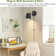 Dimmable Wall Sconces with Plug in Cord and Dimmer On/Off Knob Switch (Set of 2)