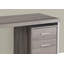 Bureau d'ordinateur, bureau personnel, ordinateur portable, installation à gauche, à droite, tiroirs de rangement, L 48 po