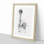 Statue of Liberty in New York City Abstract - Picture Frame Graphic Art Print-56862297-56862298