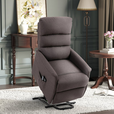 Upholstered Power Reclining Home Theater Seat