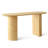 Drusi 60" Burl Wood Waterfall Console Table