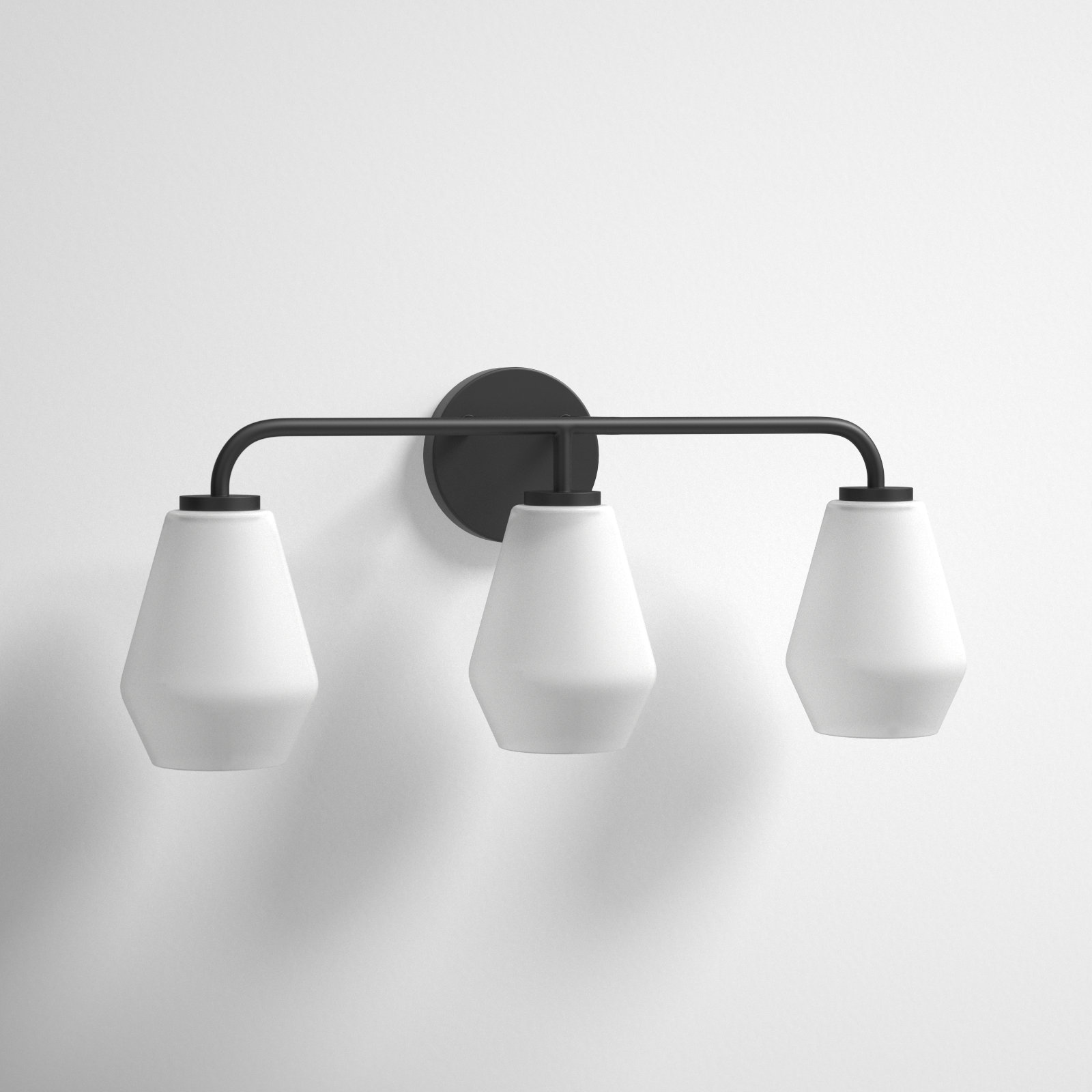 Caravella Bathroom Vanity Light, Black