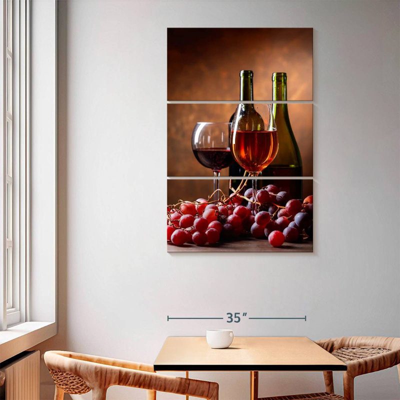 Vin rouge Yarlin, H 65 po x l 42 po