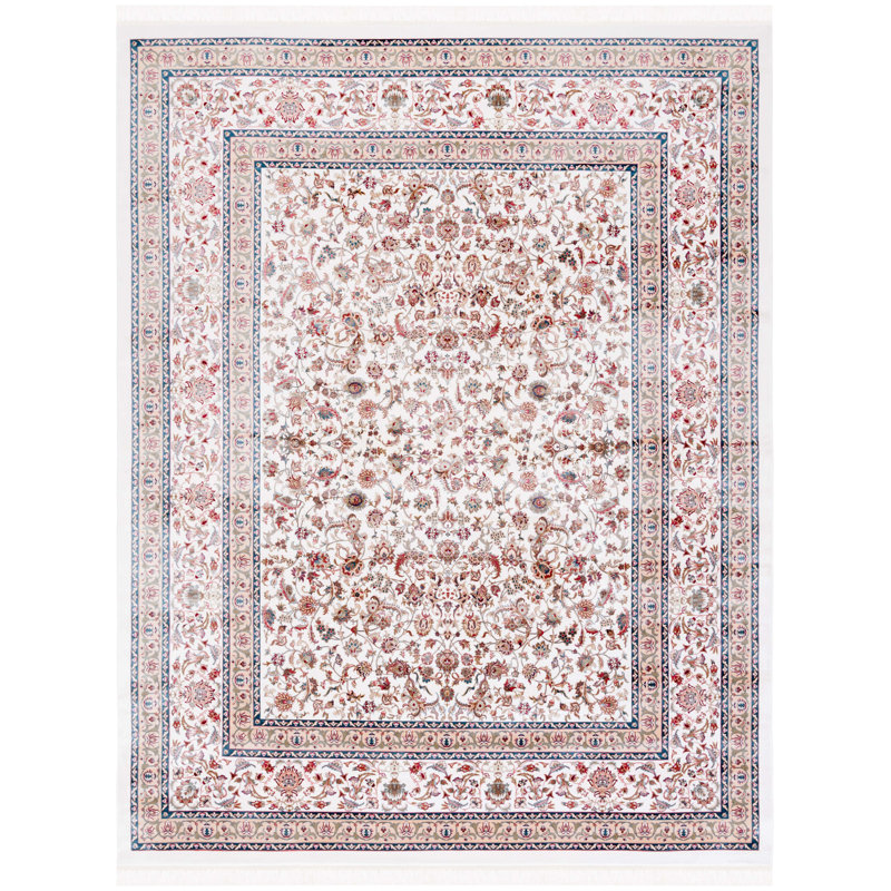 Tapis oriental persan classique en bambou, Rectangle 9 pi x 12 pi