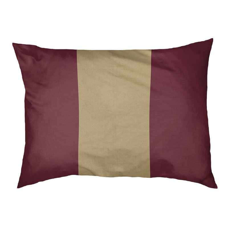 Coussin d'extérieur pour chien Florida Tribe, Grand (l 40 po x P 30 po x H 6,5 po), Grenat / doré / grenat