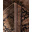 Overdyed Hand-Knotted Wool Modern-Contemporary Brown Runner 3' 2" x 10' 1"
