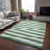 Premium Machine Washable Cerrito AMF528 Green Rug