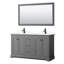Meuble-lavabo double autoportant avec plateau Avery-92725390-98230389-115749087
