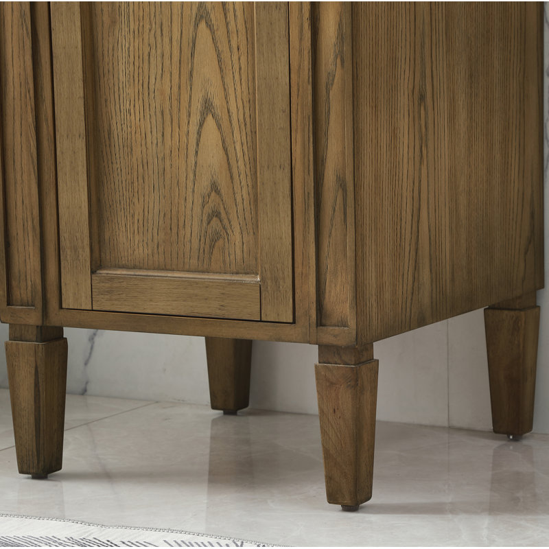 Ensemble de meuble-lavabo simple 18 po Rivers, Bois flottant
