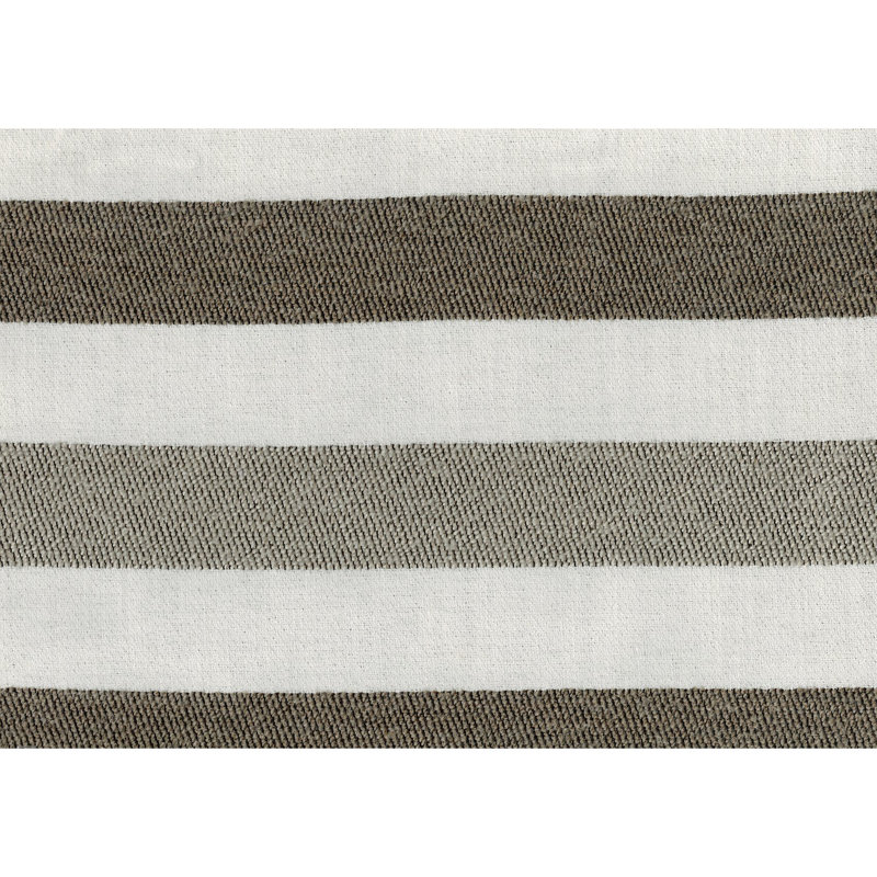 Repose-pieds rembourré en tissu jacquard moderne, pouf de sol antidérapant, fauteuil à billes, Tissu gris / brun / beige